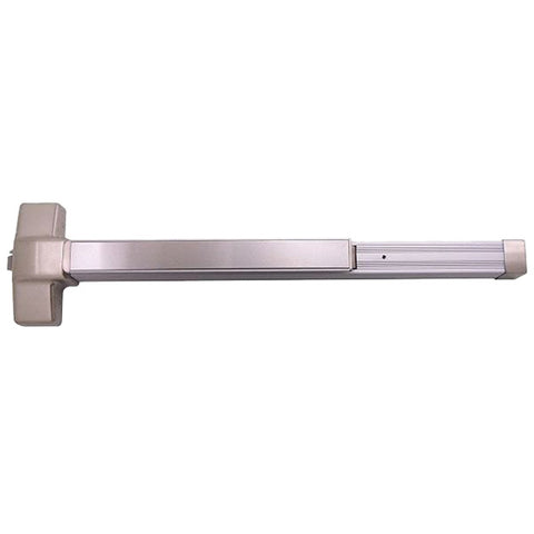 Design Hardware - 1000R - Rim Exit - Heavy Duty - 33-inches - Non-Handed - G1 - Satin Stainless Steel 630/US32D Design Hardware - 1000R - Rim Exit - Heavy Duty - 33-inches - Non-Handed - G1 - Satin Stainless Steel 630/US32D