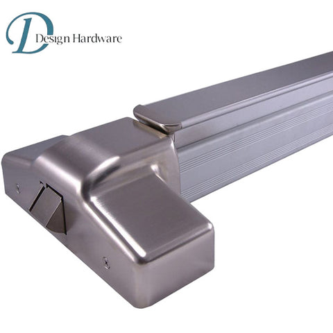Design Hardware - 1000R - Rim Exit - Heavy Duty - 33-inches - Non-Handed - G1 - Satin Stainless Steel 630/US32D Design Hardware - 1000R - Rim Exit - Heavy Duty - 33-inches - Non-Handed - G1 - Satin Stainless Steel 630/US32D