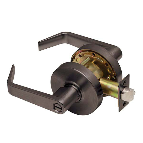Dexter C2000 - Commercial Lever Set Handle - 2-3/4” Standard Backset - Oil Rubbed Bronze - Privacy - Grade 2