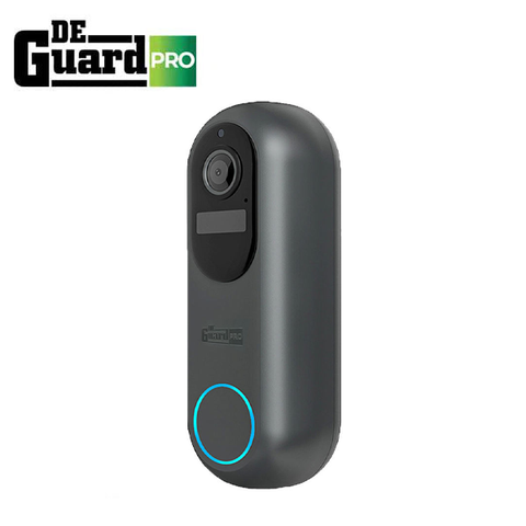 DeGuard Pro - M7 - / 1080P Wi-Fi Video Doorbell / Fixed 2.6mm Lens (155°) / Maximum IR LED Length 6 x 850mm / Local Storage & Cloud Storage Available