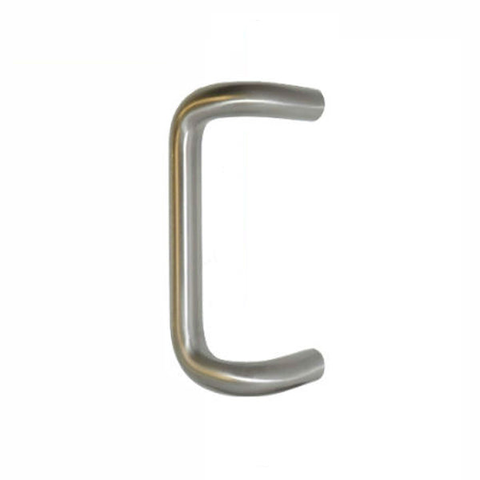 Don-Jo - 1150 - Offset Round Door Pull - 8" CTC - 628 - Satin Aluminum Don-Jo - 1150 - Offset Round Door Pull - 8" CTC - 628 - Satin Aluminum