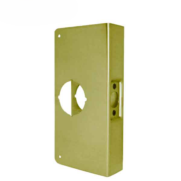 Don-Jo - Wrap Around - #1 - 2-3/8" -1-3/8" Doors - Polished Brass (1-PB-CW)