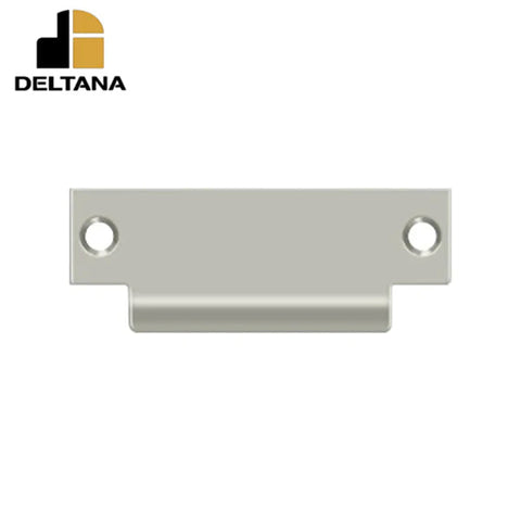 Deltana - ANSI Blank T- Strike - 4-7/8" x 1-1/4" - w/out Hole - Satin Nickel Deltana - ANSI Blank T- Strike - 4-7/8" x 1-1/4" - w/out Hole - Satin Nickel