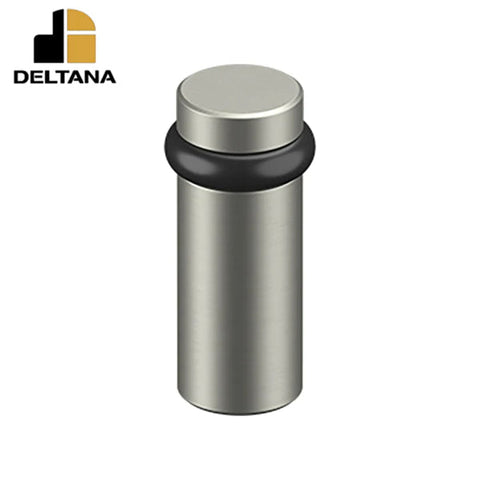 Deltana - ROUND UNIVERSAL FLOOR BUMPER 3" - Solid Brass - Satin Nickel Deltana - ROUND UNIVERSAL FLOOR BUMPER 3" - Solid Brass - Satin Nickel