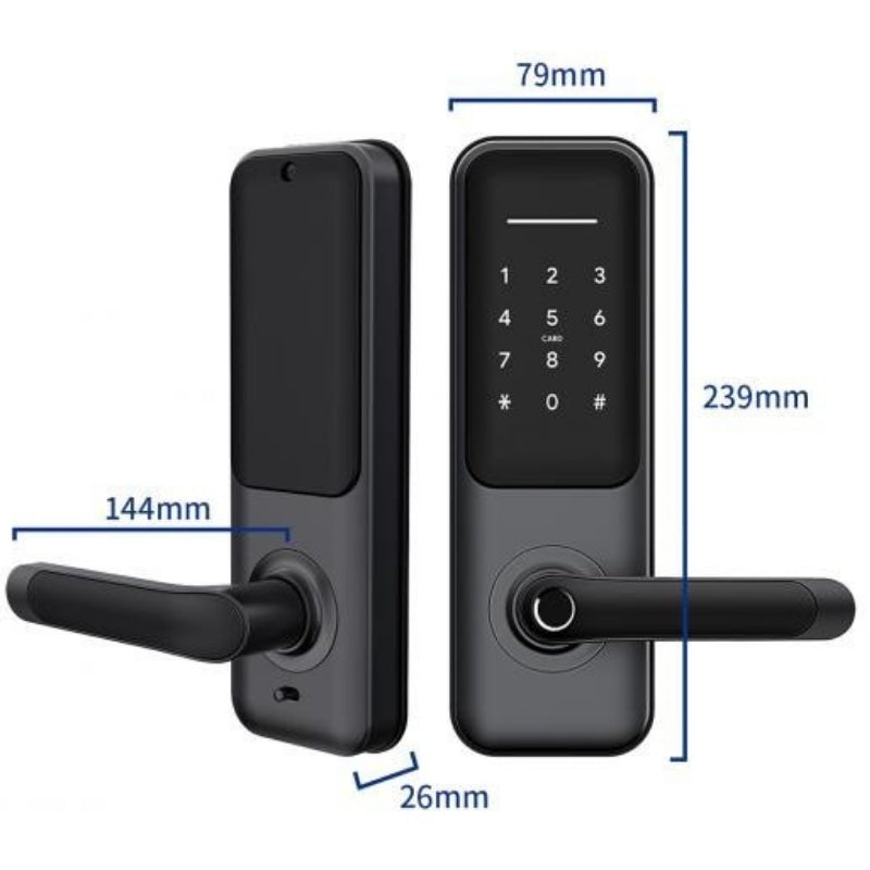 DeGuard Pro - H3 - High Security Fingerprint Ttlock Smart Lock - Tuya WIFI BLE Digital Smart Door Lock For Home Airbnb Apartment Projects DeGuard Pro - H3 - High Security Fingerprint Ttlock Smart Lock - Tuya WIFI BLE Digital Smart Door Lock For Home Airbnb Apartment Projects