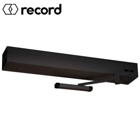 Record - HA8-LP - Low Profile Swing Door Operator - PULL Arm - Left Hand - Black (39" to 51") For Single Doors Record - HA8-LP - Low Profile Swing Door Operator - PULL Arm - Left Hand - Black (39" to 51") For Single Doors