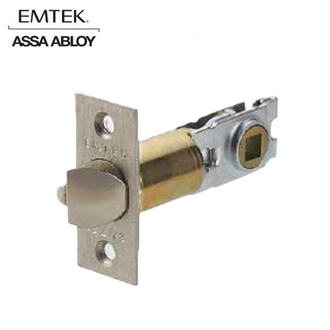 EMTEK - Key In Lockset Latch - 2 3/4" Backset - US15 - Satin Nickel EMTEK - Key In Lockset Latch - 2 3/4" Backset - US15 - Satin Nickel