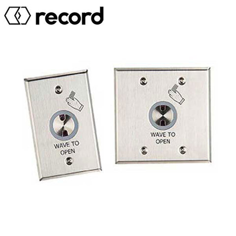 Record - W5-670 - Wave to Open - Hands Free Switch for Powered Door Operators Record - W5-670 - Wave to Open - Hands Free Switch for Powered Door Operators