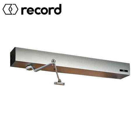 Record - EZ 36 Wireless Automatic Door Kit - PULL Arm - Right Hand - 39" Header (36" Door) - Clear Coat - For Single Doors Record - EZ 36 Wireless Automatic Door Kit - PULL Arm - Right Hand - 39" Header (36" Door) - Clear Coat - For Single Doors