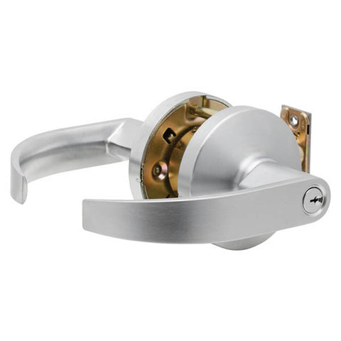 Falcon - K511PD - Cylindrical Leverset - Quantum Lever - Entry/Office - 2 3/4" Backset - Satin Chrome - Grade 2 Falcon - K511PD - Cylindrical Leverset - Quantum Lever - Entry/Office - 2 3/4" Backset - Satin Chrome - Grade 2