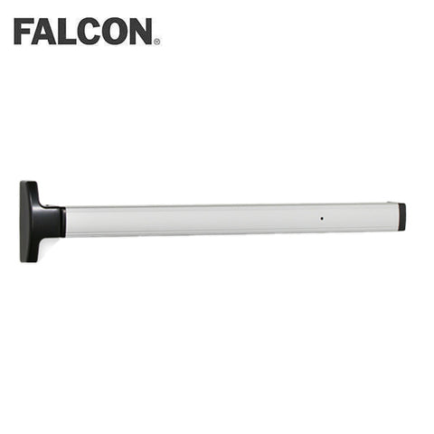 Falcon - 1690 - Vertical Rod Pushpad Exit Device - 36" - Exit Only - US28 - Satin Aluminum Clear Anodized Falcon - 1690 - Vertical Rod Pushpad Exit Device - 36" - Exit Only - US28 - Satin Aluminum Clear Anodized