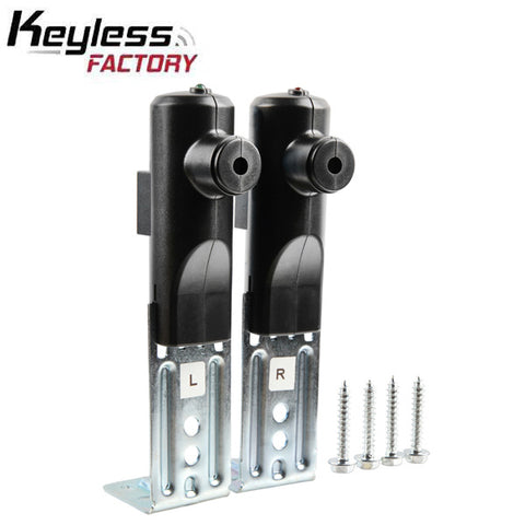 KeylessFactory - Garage Door Opener Safety Sensor Eyes - Compatible with GENIE STB-B / GSTB-R KeylessFactory - Garage Door Opener Safety Sensor Eyes - Compatible with GENIE STB-B / GSTB-R
