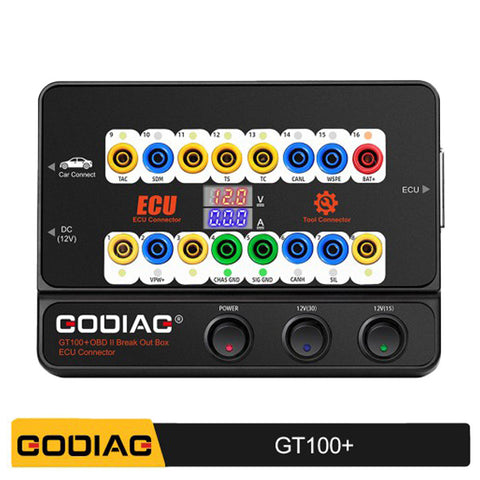 Godiag - GT100+ - OBD II Break Out Box ECU Connector (PRE-ORDER)