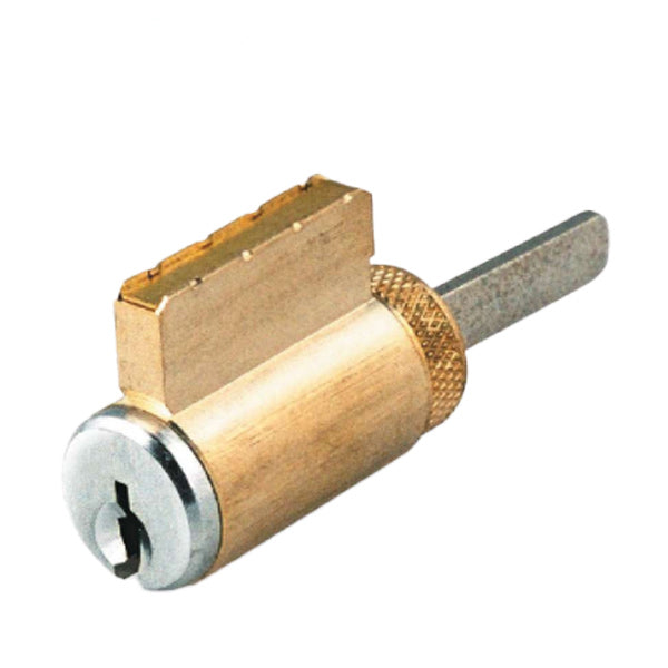 GMS KIK Cylinder w/ Multi-Tailpiece - 5-Pin - Schlage C - 0-Bitted - US26D - Satin Chrome