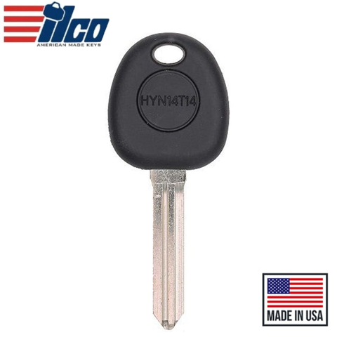 2007-2009 Hyundai - HYN14T14 - Transponder Key - (PHILIPS ID 46 Chip) 2007-2009 Hyundai - HYN14T14 - Transponder Key - (PHILIPS ID 46 Chip)