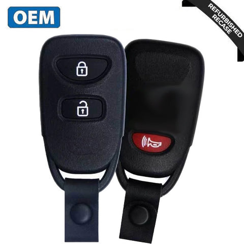 2007-2012 Hyundai Accent Santa Fe / 3-Button Keyless Entry Remote / PN: 95411-0W100 / PINHA -T038 (OEM Recase) 2007-2012 Hyundai Accent Santa Fe / 3-Button Keyless Entry Remote / PN: 95411-0W100 / PINHA -T038 (OEM Recase)
