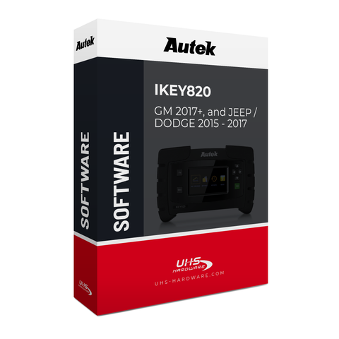 Autek - IKEY820 - GM 2017+ & Jeep / Dodge Software Autek - IKEY820 - GM 2017+ & Jeep / Dodge Software