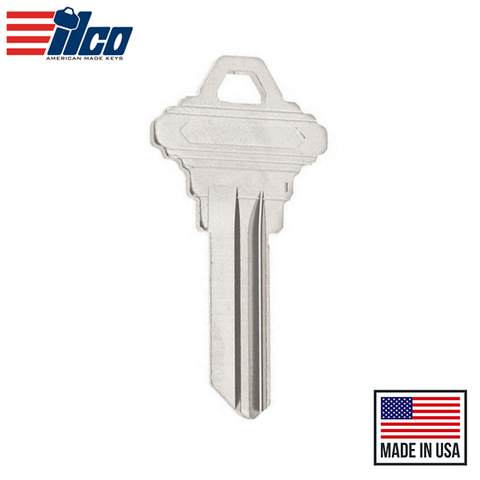 Ilco - 100-C SCHLAGE Key Blank - Nickel Plated Ilco - 100-C SCHLAGE Key Blank - Nickel Plated