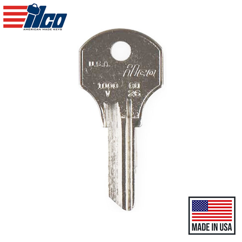Ilco - 1000V-CO26 CORBIN Key Blank Ilco - 1000V-CO26 CORBIN Key Blank