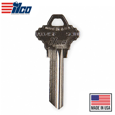 Ilco - 101-F SCHLAGE Key Blank - 6 Pin or Disc Ilco - 101-F SCHLAGE Key Blank - 6 Pin or Disc