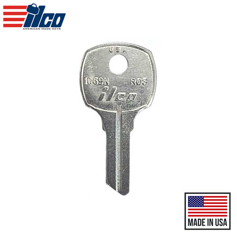 Ilco - 1069N-RO3 NATIONAL Key Blank Ilco - 1069N-RO3 NATIONAL Key Blank