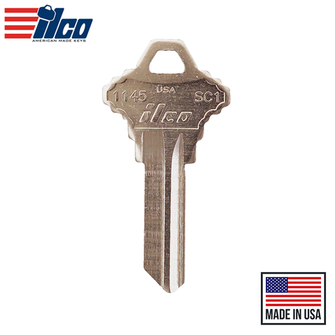 Ilco - 1145-SC1 SCHLAGE Key Blank Ilco - 1145-SC1 SCHLAGE Key Blank