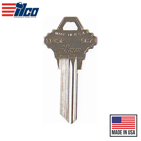 Ilco - 1145F-SC7 SCHLAGE Key Blank Ilco - 1145F-SC7 SCHLAGE Key Blank
