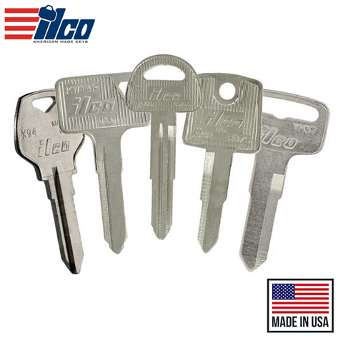 Ilco - Motorcycle Keys Assortment - Metal Head Keys (Bundle of 310) Ilco - Motorcycle Keys Assortment - Metal Head Keys (Bundle of 310)
