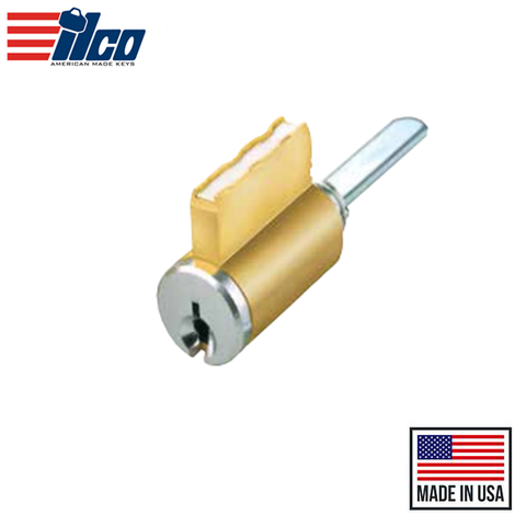 Ilco - 15395 - Key-In-Knob KIK Cylinder - 5 Pin - Schlage C - KD - 26D - Satin Chrome - Grade 1 Ilco - 15395 - Key-In-Knob KIK Cylinder - 5 Pin - Schlage C - KD - 26D - Satin Chrome - Grade 1