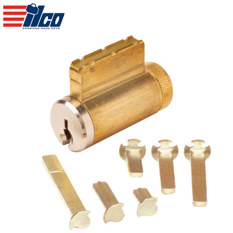Ilco - 15995 - Key-In-Knob (KIK) Cylinder - 5 Pin - Schlage C - KD - 26D - Satin Chrome - Grade 1 Ilco - 15995 - Key-In-Knob (KIK) Cylinder - 5 Pin - Schlage C - KD - 26D - Satin Chrome - Grade 1