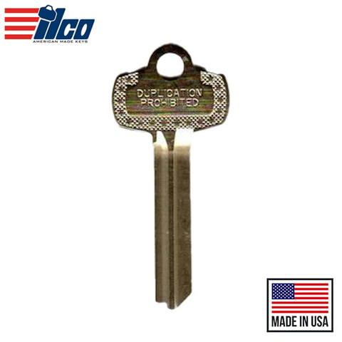Ilco - AR00000283 - 1A1DD1 - DD Best/Falcon SFIC Key Blank - 5, 6 or 7 Pin Ilco - AR00000283 - 1A1DD1 - DD Best/Falcon SFIC Key Blank - 5, 6 or 7 Pin