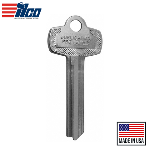 Ilco - 1A1H1 - BEST H Key Blank - 6 or 7 Pin Ilco - 1A1H1 - BEST H Key Blank - 6 or 7 Pin