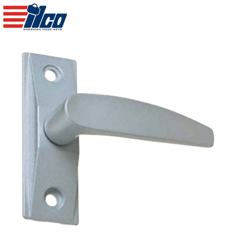 Ilco - 456S Lever Handle - Right-Handed - Straight - Clear Aluminum Ilco - 456S Lever Handle - Right-Handed - Straight - Clear Aluminum