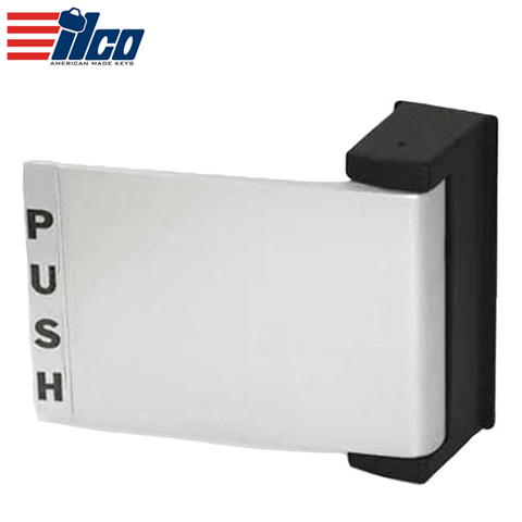 Ilco - 459 Original Paddle Lever - Push or Pull to Left Optional - Clear Aluminum Ilco - 459 Original Paddle Lever - Push or Pull to Left Optional - Clear Aluminum