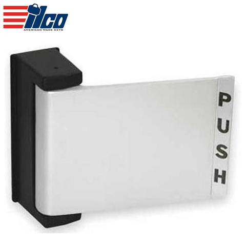 Ilco - 459 Original Paddle Lever - Push to Right - Clear Aluminum Ilco - 459 Original Paddle Lever - Push to Right - Clear Aluminum