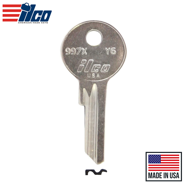 CHIAVE PUNZONATA YALE SERIE Y1500 ORIGINALE - OTTONE NICHELATO - 5 pezzi CHIAVE PUNZONATA YALE SERIE Y1500 ORIGINALE - OTTONE NICHELATO - 5 pezzi