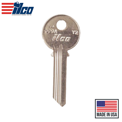 Ilco - 999A-Y2 YALE Key Blank Ilco - 999A-Y2 YALE Key Blank