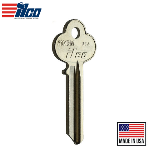 Ilco - A1015M - Lockwood Nickel Silver Key Blank - 6 Pin Ilco - A1015M - Lockwood Nickel Silver Key Blank - 6 Pin