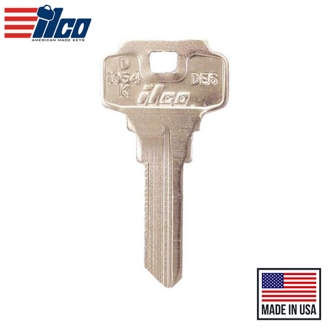 Ilco - DE6-BR DEXTER Key Blank - 250 Pack Ilco - DE6-BR DEXTER Key Blank - 250 Pack