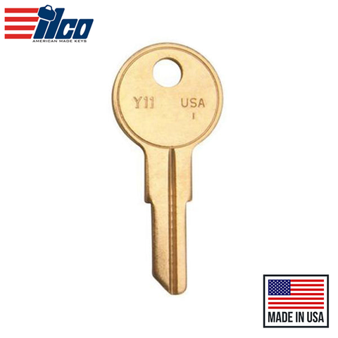 Ilco - Y11-BR YALE Key Blank - 250 Pack Ilco - Y11-BR YALE Key Blank - 250 Pack