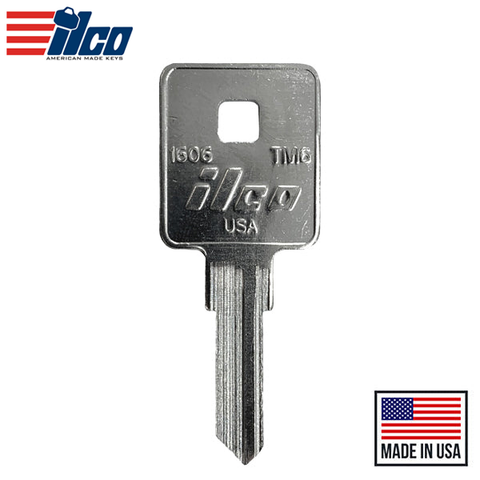 Ilco - 1606 Trimark TM6 for various RV's and Winnabago's Key Blank - 6 Pin Ilco - 1606 Trimark TM6 for various RV's and Winnabago's Key Blank - 6 Pin