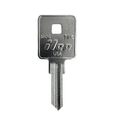 Ilco - 1606 Trimark TM6 for various RV's and Winnabago's Key Blank - 6 Pin Ilco - 1606 Trimark TM6 for various RV's and Winnabago's Key Blank - 6 Pin