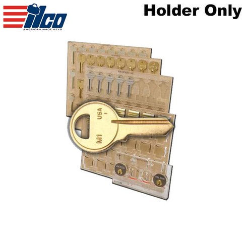 Ilco - EIP-KH7 - Engrave-It - Master Padlock Keys (Ilco M1 Design) Key Holder - Holds 24 - for Engrave-It Pro Machine Ilco - EIP-KH7 - Engrave-It - Master Padlock Keys (Ilco M1 Design) Key Holder - Holds 24 - for Engrave-It Pro Machine