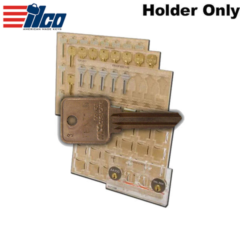 Ilco - EIP-KH47 - Engrave-It - Mx Series 5-Pin And 6-Pin Style Key Key Holder - Holds 24 - for Engrave-It Pro Machine Ilco - EIP-KH47 - Engrave-It - Mx Series 5-Pin And 6-Pin Style Key Key Holder - Holds 24 - for Engrave-It Pro Machine