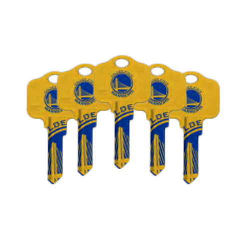 Ilco - NBA TeamKeys - Key Blank - Golden State Warriors - KW1 (5 Pack) Ilco - NBA TeamKeys - Key Blank - Golden State Warriors - KW1 (5 Pack)