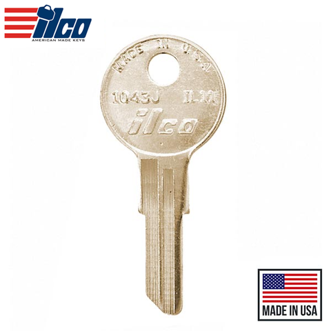 Ilco - IL11-BR ILLINOIS LOCK Key Blank - 4 Pin or Disc Ilco - IL11-BR ILLINOIS LOCK Key Blank - 4 Pin or Disc