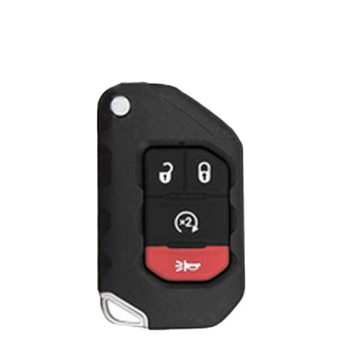 2018-2024 Jeep Gladiator Wrangler / 4-Button Smart Key / PN: 68416784AA / OHT1130261 (AFTERMARKET) 2018-2024 Jeep Gladiator Wrangler / 4-Button Smart Key / PN: 68416784AA / OHT1130261 (AFTERMARKET)