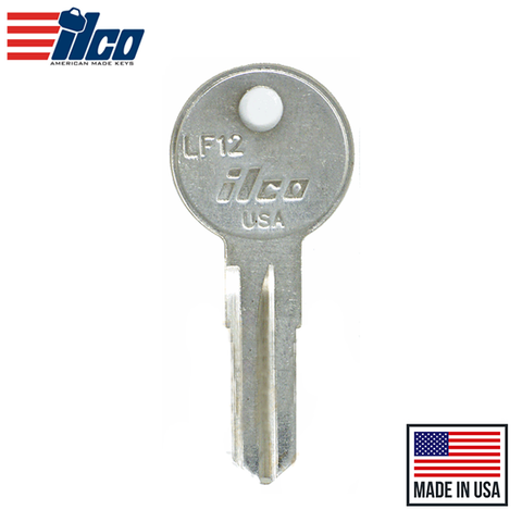 Ilco - LF12 GAS CAP & THULE SKI RACK Key Blank Ilco - LF12 GAS CAP & THULE SKI RACK Key Blank