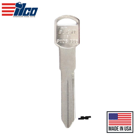 Ilco - P1106-B86 GM Key Blank Ilco - P1106-B86 GM Key Blank