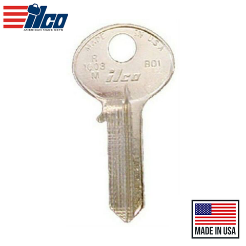 Ilco - R1003M - BO1 BOMMER Key Blank Ilco - R1003M - BO1 BOMMER Key Blank